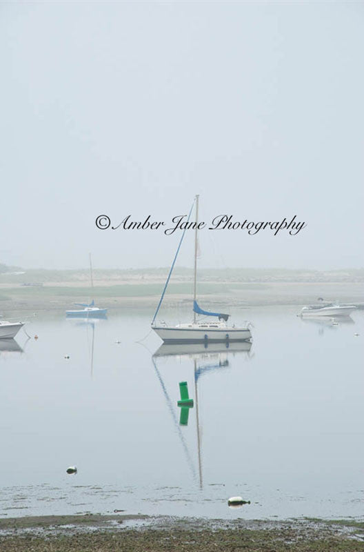 Sail Boat At Wellfleet Harbor