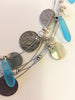 FIESTA Tropical Blue Sea Glass Necklace