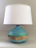 BEACH HOUSE LAMP - WHITE LINEN SHADE