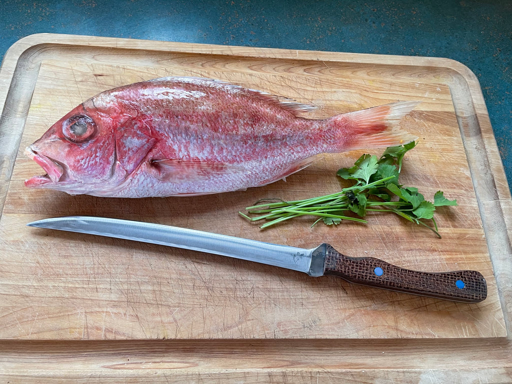 HAND-FORGED FISH FILET KNIFE