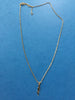 GOLD VERMEIL LIGHTNING BOLT CHARM NECKLACE
