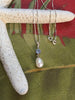 Sterling Silver Crystal Pearl Necklace