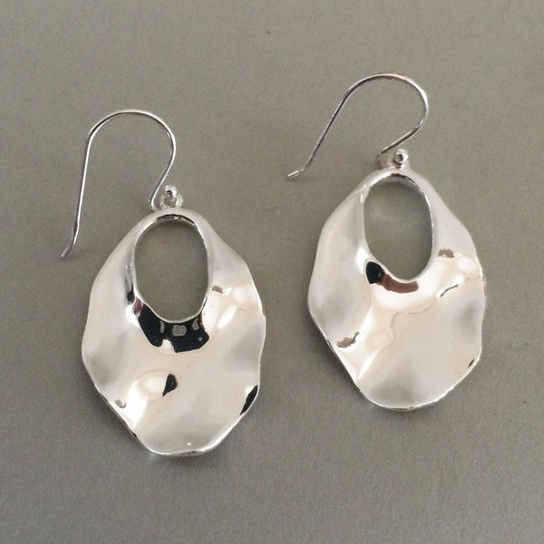 [KATENKELLY] 925Silver☆New Wave Silver Earrings Sterlingwaveearrings_grande.