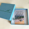 ANDROMEDA GLASS & PEARL EARRINGS