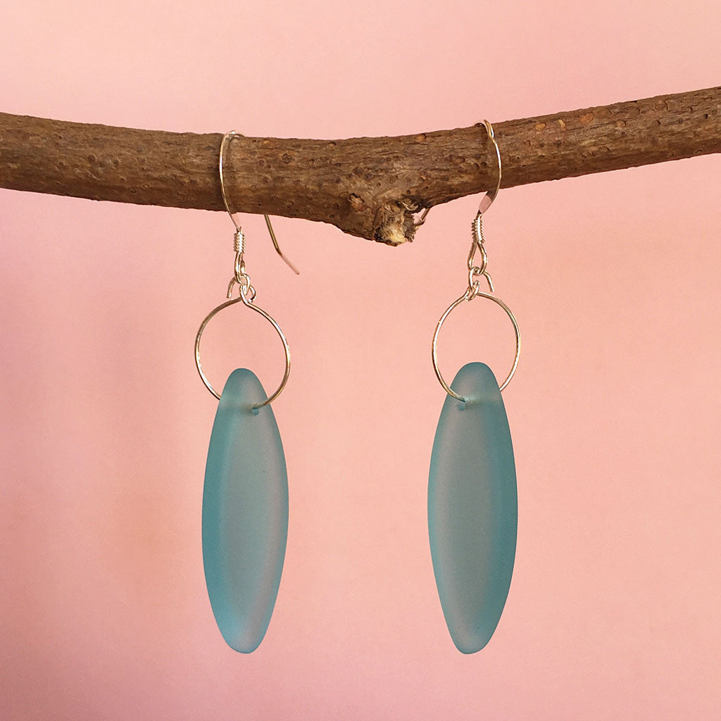 BREAKWATER SEA GLASS EARRINGS