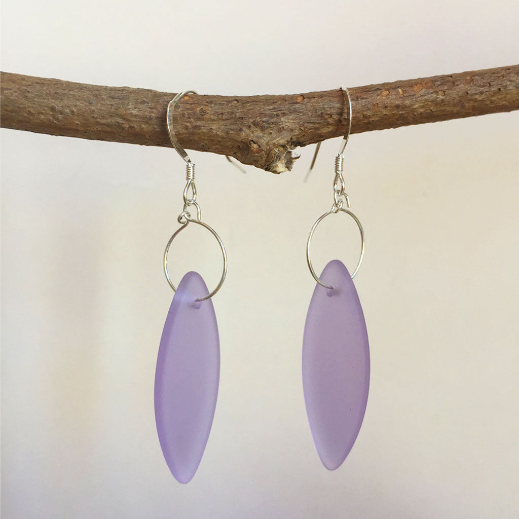GREAT ISLAND SEA GLASS EARRINGS