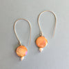 HARVEST MOON PEARL EARRINGS
