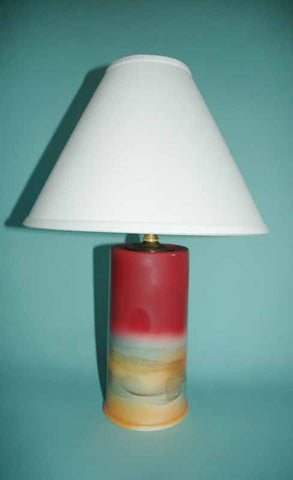 RED LIGHTHOUSE LAMP