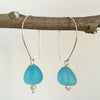 SEA GLASS PEARL SUMMER EARRINGS