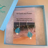 SEA GLASS PEARL SUMMER EARRINGS