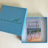 STERLING SILVER INFINITY EARRINGS - NEW