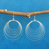 STERLING SILVER ORBIT EARRINGS - NEW!