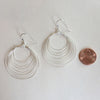 STERLING SILVER ORBIT EARRINGS - NEW!