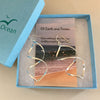 STERLING SILVER TWIST EARRINGS - NEW!