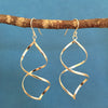 STERLING SILVER TWIST EARRINGS - NEW!