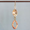 TRICOLOR LINK EARRINGS