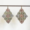 TRICOLOR MESH EARRINGS - BOGO ITEM!