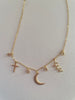 GOLD VERMEIL CHARM NECKLACE