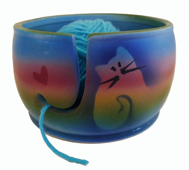 Kitty Cat Yarn Bowl – Of Earth And Ocean