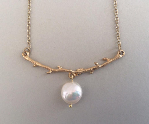 Pearl Branch Necklace-SOLD OUT