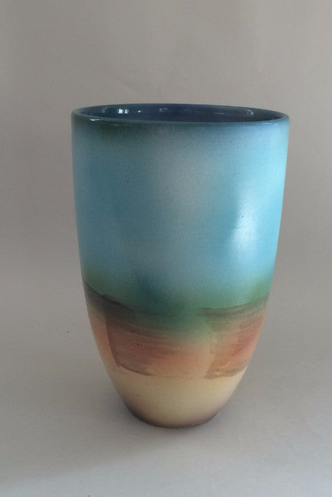 Sunrise Pottery Vase