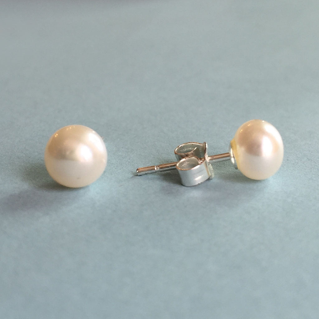 FRESHWATER PEARL STUDS